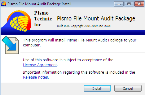 Pismo File Mount Audit Package Screenshot Pismo File Mount Audit Package Screenshot