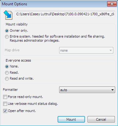 Pismo File Mount Audit Package Screenshot Pismo File Mount Audit Package Screenshot