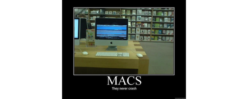 Apple Mac repair guide after crash