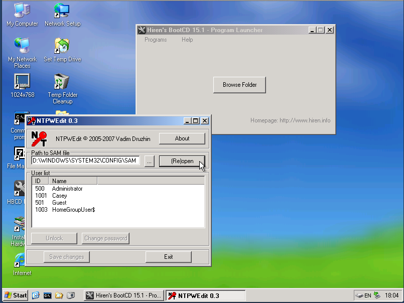 hirens boot 10.02 with mini windows xp