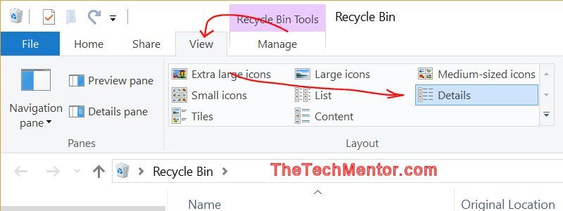 restore deleted files windows 10 details