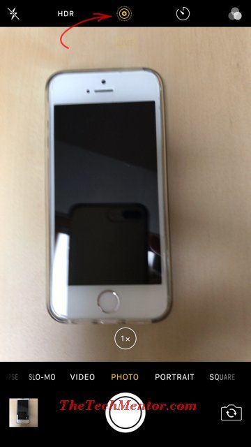 live photo iphone turned on