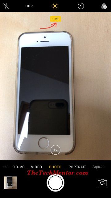 live photo iphone 6 LIVE banner