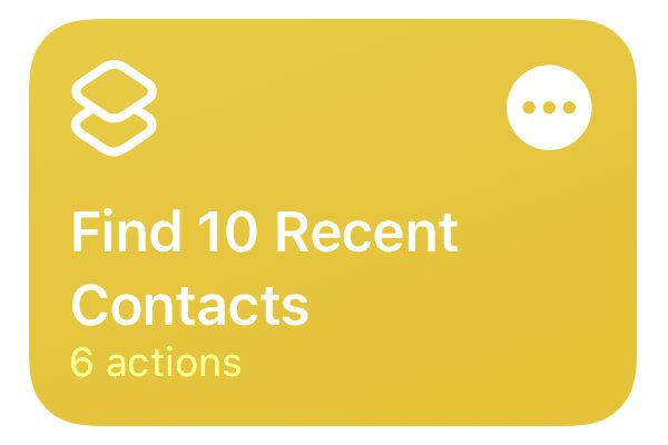 find-10-most-recent-contacts-shortcut-download-button