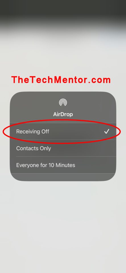 airdrop-not-receiving