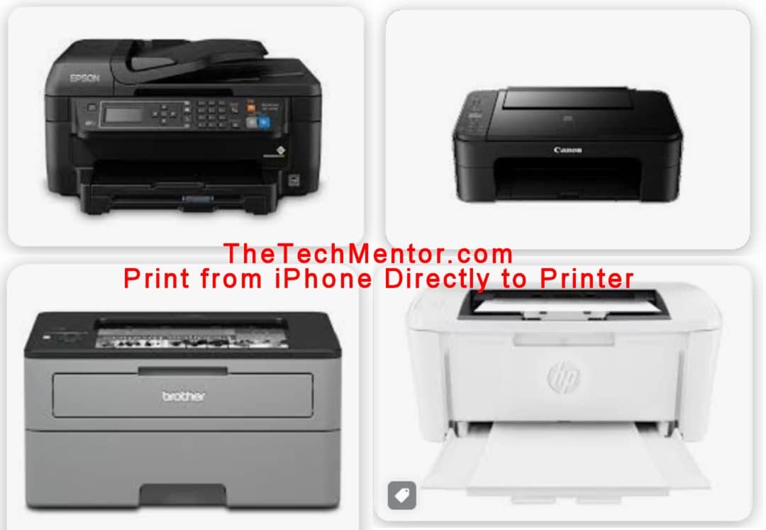 I found how to print a pdf from my iphone directly to my printer