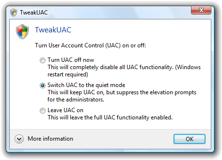 Vista Uac Command Line