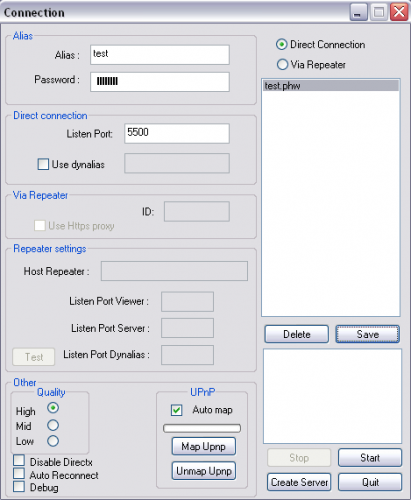 PCHelpWare Configuration Screen