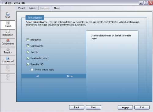 vLite - nLite Vista Installation Disk Creation